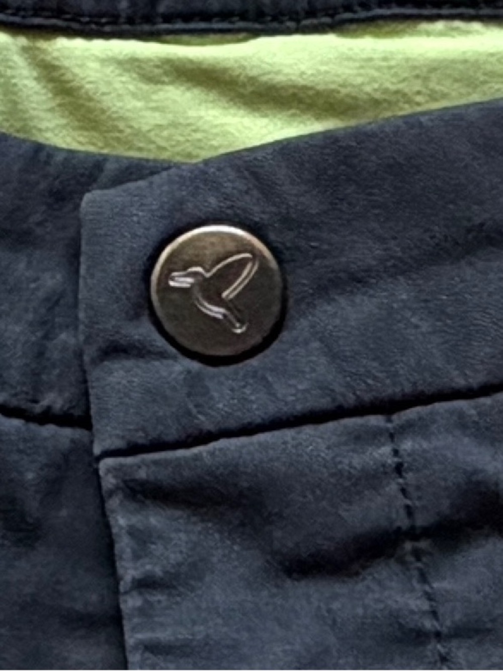 Bird Dogs Boom For Your Boomstick Chino Pants 36x30 Navy Blue Lined Performance - Picture 7 of 11